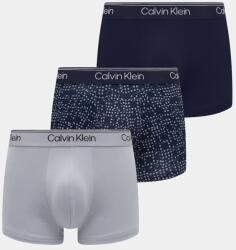 Calvin Klein Underwear testhezálló boxeralsó férfi 3-as csomag - szürke M