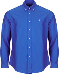 Ralph Lauren Cămăsi mânecă lungă Bărbați CHEMISE CUSTOM FIT EN OXFORD LEGER Polo Ralph Lauren albastru EU L