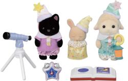 EPOCH Sylvanian Families Kindergarten Friends Sleepover Party Trio 5750 Figurina