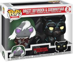 Funko Pop Games 2-pack Dungeons Dragons Drizzt Do Urden Guenhwyvar Figurina