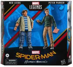 Hasbro Marvel Spider Man Homecoming Legends Series Ned Leeds & Peter Parker 15cm Figurina