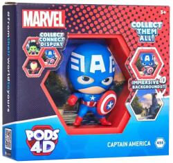 Wow! Stuff Pod 4d Marvel Captain America 103815 Figurina
