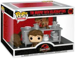 Funko Pop Moments Jurassic Park Tim Murphy With Velociraptors Figurina