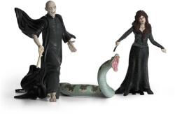 Schleich Harry Potter Voldemort, nagini & Bellatrix Lestrange (42684) Figurina