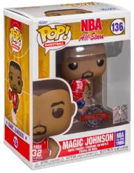 Funko Pop Nba All Stars Basketball Magic Johnson Red Allstar Figurina