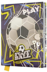 Junior Emlékkönyv JUNIOR Foot Ball lakattal (DBL36-2514) - iconink