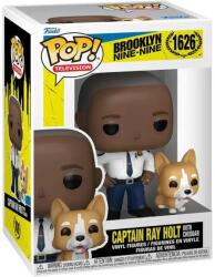 Funko Pop Television Brooklyn Nine-nine Captaint Ray Holt With Cheddar #1626 10cm Figurina