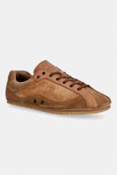 Copenhagen Shoes leather mix női velúr sportcipő - barna Női 39