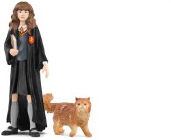 Schleich Harry Potter Hermione Granger & Crookshanks Figurina