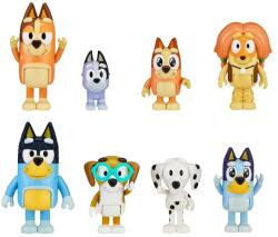 Moose Set Bluey Family & Pack 90128 Figurina