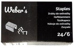  Tűzőkapocs WEBER`S 24/6 1000 darabos - iconink