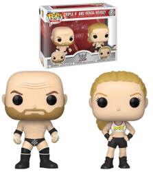 Funko Pop Wwe Triple H & Ronda Rousey Figurina