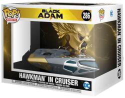 Funko Pop Rides Super Deluxe Dc Black Adam Hawkman In Cruiser 9.5cm Figurina