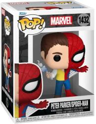 Funko Pop Marvel Split Peter Parker/spider-man #1432 Bobble-head 9cm Figurina