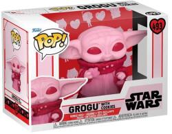 Funko Pop! Star Wars Valentines S2 Grogu With Cookies Figurina
