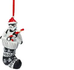 Nemesis Now Stormtrooper In Stocking Hanging 11.5cm Figurina