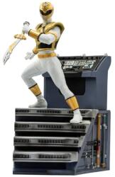 Iron Studios Bds Power Rangers White Ranger Art Scale 22cm Figurina