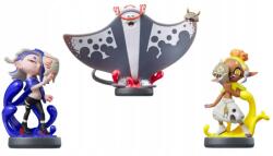 Amiibo Figurine Amiibo Splatoon 3 3in1 Shiver, Frye & Big Man Figurina