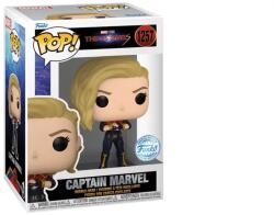 Funko Pop The Marvels Captain Marvel (special Edition) #1257 Bobble-head 9cm Figurina