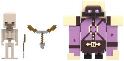 Mattel Minecraft Legends Pigmadillo Vs Skeleton Figurina