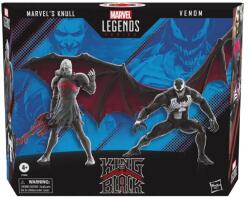 Hasbro Spider Man King In Black Marvel Legends Series Marvels Knull Venom Figurina