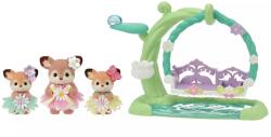 EPOCH Sylvanian Families Deer Babies Floral Swing Set 5801 Figurina