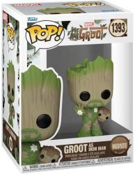Funko Pop Marvel We Are Groot Groot As Iron Man #1393 Bobble-head 9cm Figurina