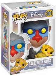 Funko Pop! The Lion King Rafiki With Simba Figurina