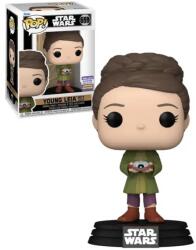 Funko pop Star Wars Obi Wan Kenoby Young Leia With Lola Cle 659 Bobble Head 9cm Figurina