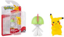 Jazwwares Pokemon Battle 2 Pack Ralts & Pikachu (pkw4059) Figurina