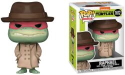 Funko Pop Movies Teenage Mutant Ninja Turtles Raphael With Coat Hat #1612 9cm Figurina
