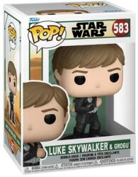Funko Pop Star Wars Book Of Boba Fett Luke Skywalker And Grogu 10cm Figurina