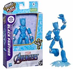 Hasbro Marvel Avengers Bend And Flex Mission Black Panther 15cm Figurina