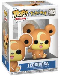 Funko Pop Games Pokemon Teddiursa #985 9cm Figurina