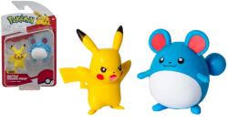 Jazwares Pokemon Battle Marill & Pikachu 5cm Figurina