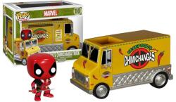 Funko Bitty Pop Rides Marvel Deadpool And Deadpools Chimichanga Truck Figurina