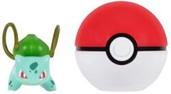 Jazwares Pokemon Clip & Go Pokeball Bulbasur Figurina