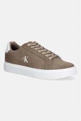 Calvin Klein CLASSIC CUPSOLE LACEUP SU férfi velúr sportcipő - barna Férfi 40