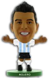 SoccerStarz Man City Sergio Aguero Home Kit (201 Figurina