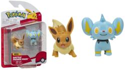 Jazwares Pokemon Battle Shinx & Eevee 5cm Figurina