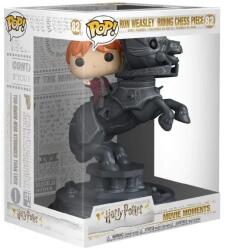 Funko Pop! Movie Moments: Harry Potter - Ron Weasley Riding Chess Piece Figurina