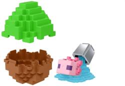 Mattel Minecraft Mini Mode Spawn Egg Axolotl Hxt68 Figurina
