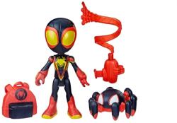 Hasbro Marvel Spidey And His Amazing Friends Web Spinners Miles Morales Spider Man F7257 Figurina