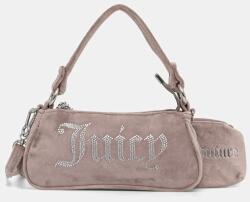 Juicy Couture keresztpántos táska női velúr Kimberly - bézs Univerzális méret