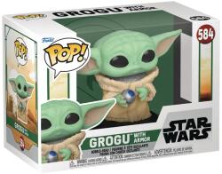 Funko Pop Star Wars Book Of Boba Fett Grogu With Armor 9cm Figurina