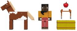 Mattel Minecraft Core 2 Pack Stable Master Makena & Horse Figurina