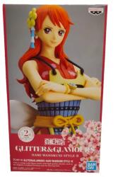 Banpresto Glitter Glamours: One Piece - Nami Wanokuni Style Ii (ver. a) Figurina