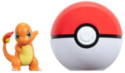 Jazwares Pokemon Clip N Go Charmander With Poke Ball (pkw3635) Figurina