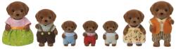 EPOCH Sylvanian Families Chocolate Labrador Family 5730 Figurina