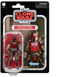 Hasbro Star Wars The Clone Wars Mandalorian Super Commando Captain 10cm Figurina